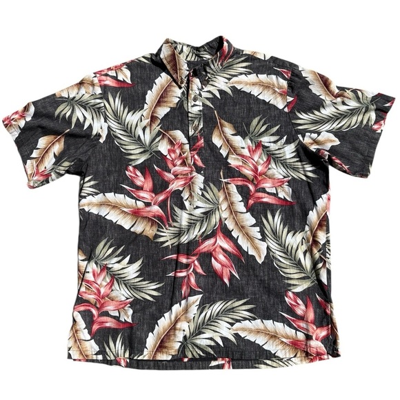 Vintage Bishop St. Apparel Men’s Tropical Aloha Shirt. Size XL - Picture 7 of 8